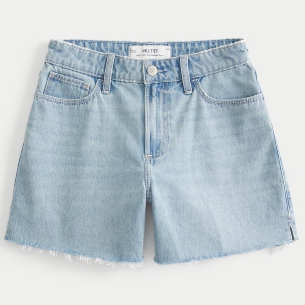 Hollister Curvy High-Rise Mom Short Sz 2